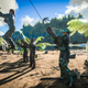 Illustration for article titled iArk: Survival Evolved/i Gets Grappling Hooks
